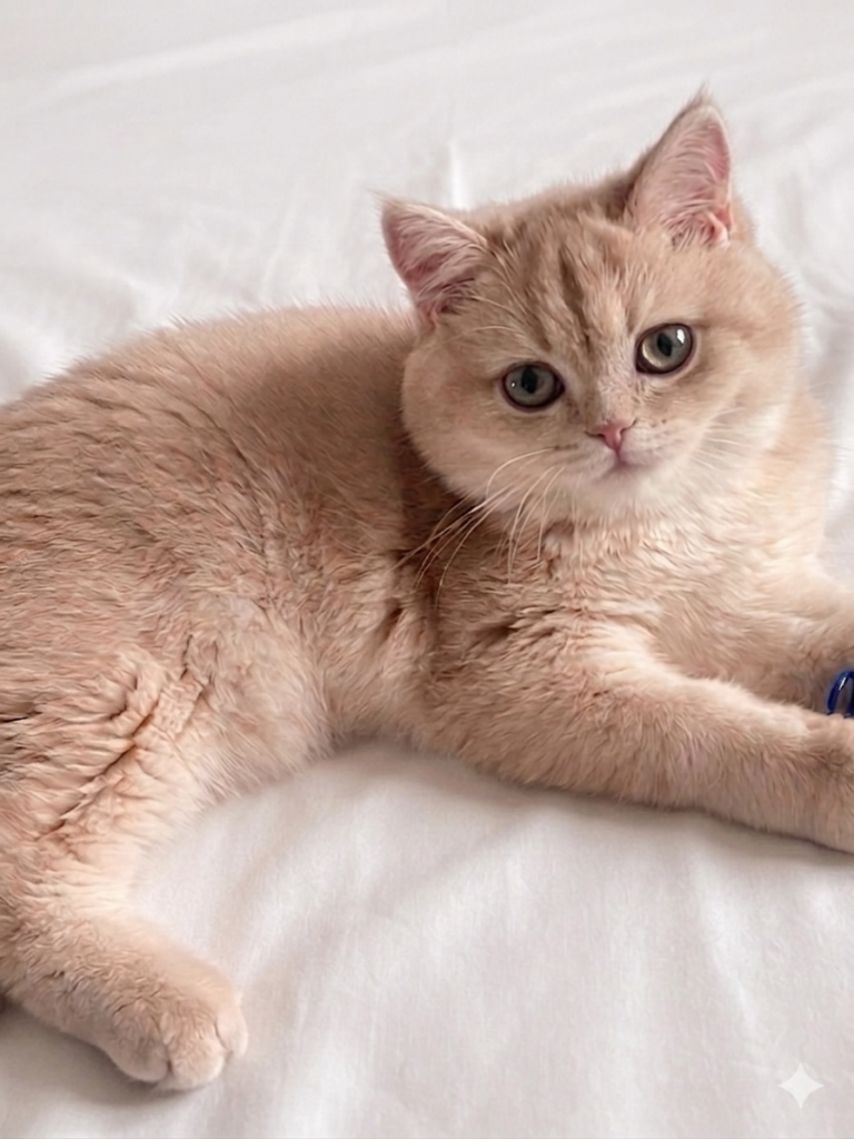 Bulma, British Shorthair Lilac Golden, élevage British De Maréchal Suisse romande